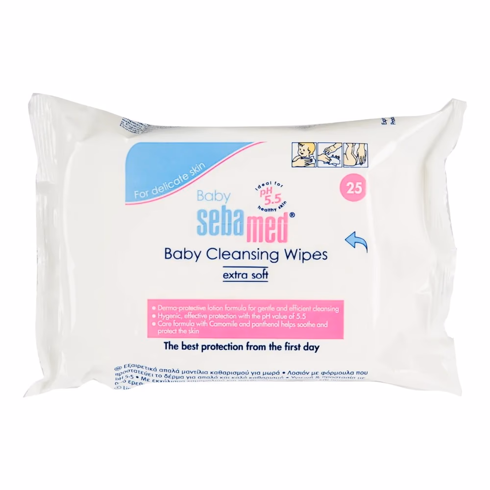 Sebamed Baby Wet Wipes 25s 1