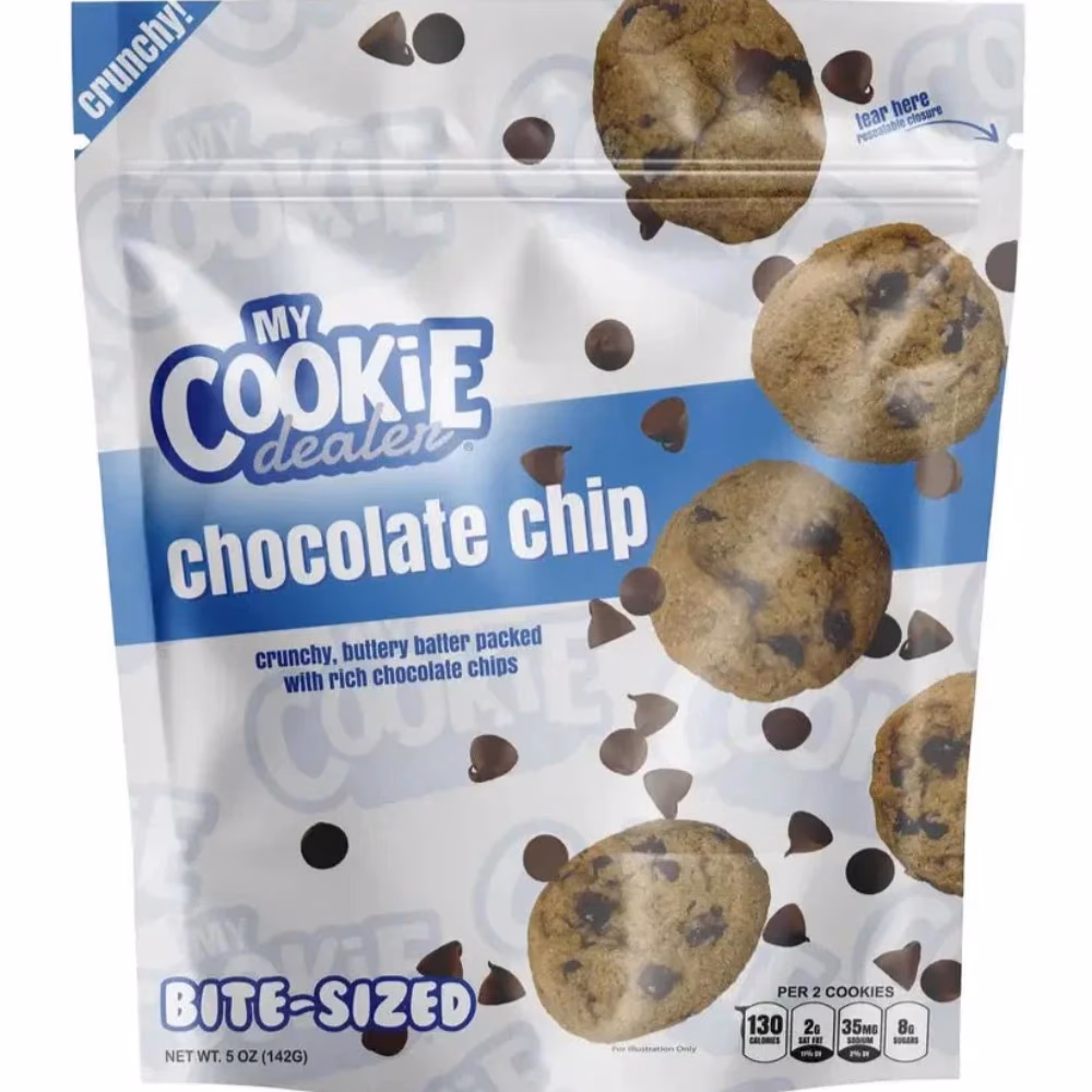 My Cookie Dealer Crunchy Bite-Sized Chocolate Chip Cookies 142g 1