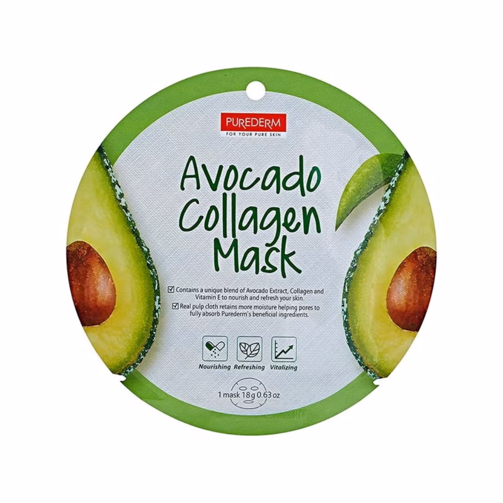 Purederm Avocado Collagen Mask 18g ADS-802  1