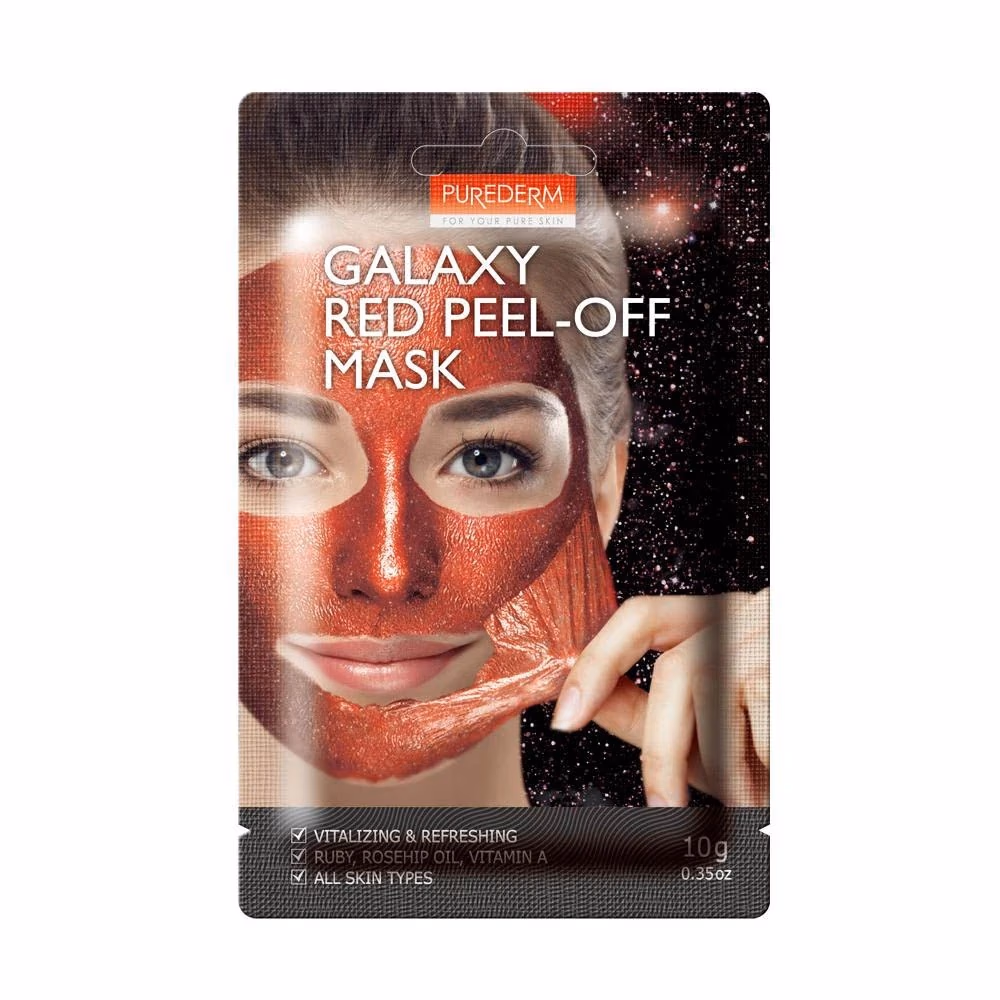 Purederm Galaxy Red Peel Off Mask 10g ADS-473 1