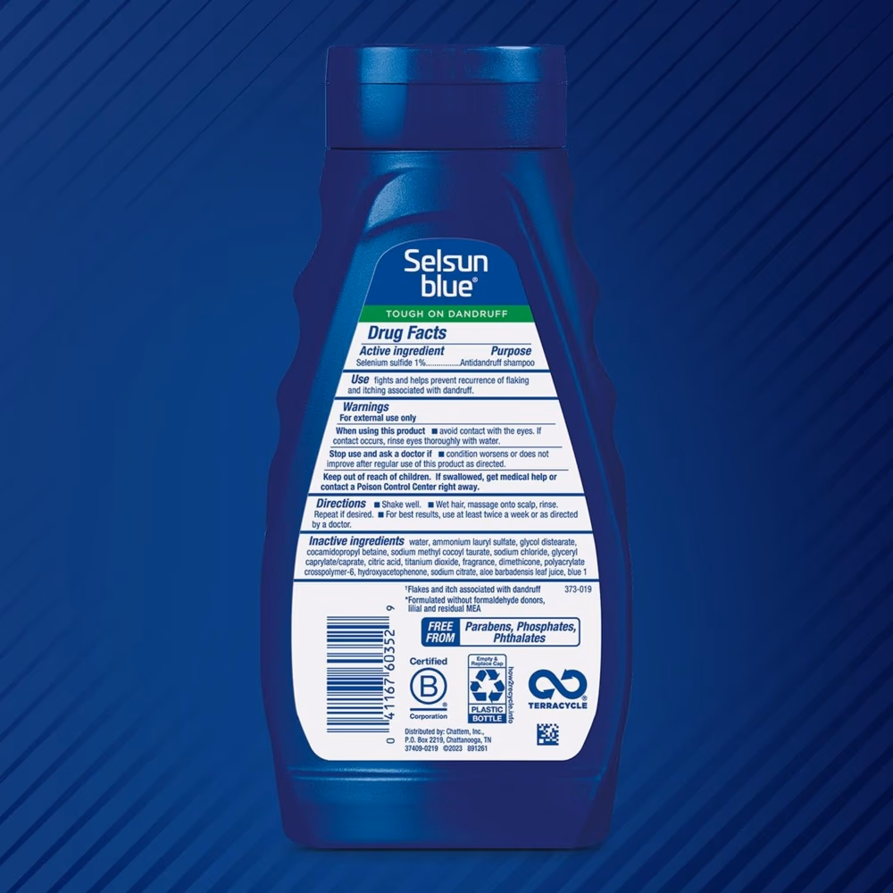 Selsun Blue Moisturizing Antidandruff Shampoo 325ml 2