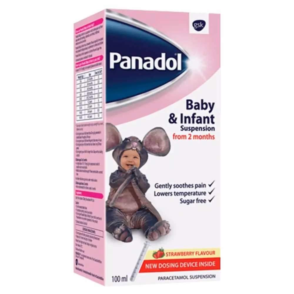 Panadol Baby & Infants Suspension 100ml 1