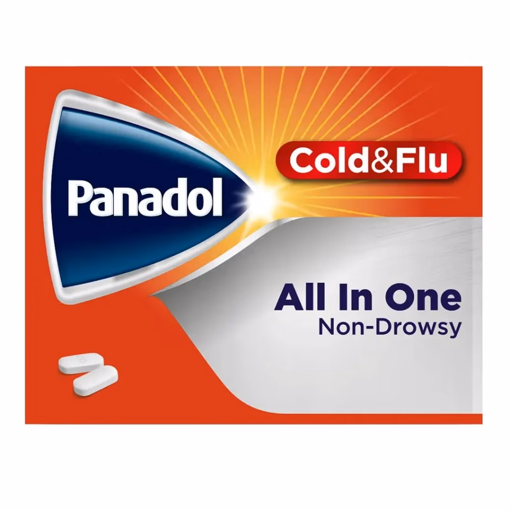 Panadol Cold & Flu All in One - 24 Tablets 2