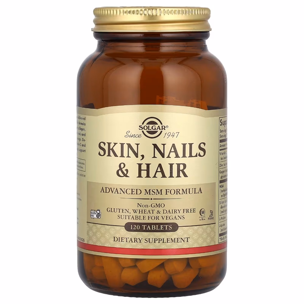 Solgar Skin, Nails & Hair – 120 Tablets
