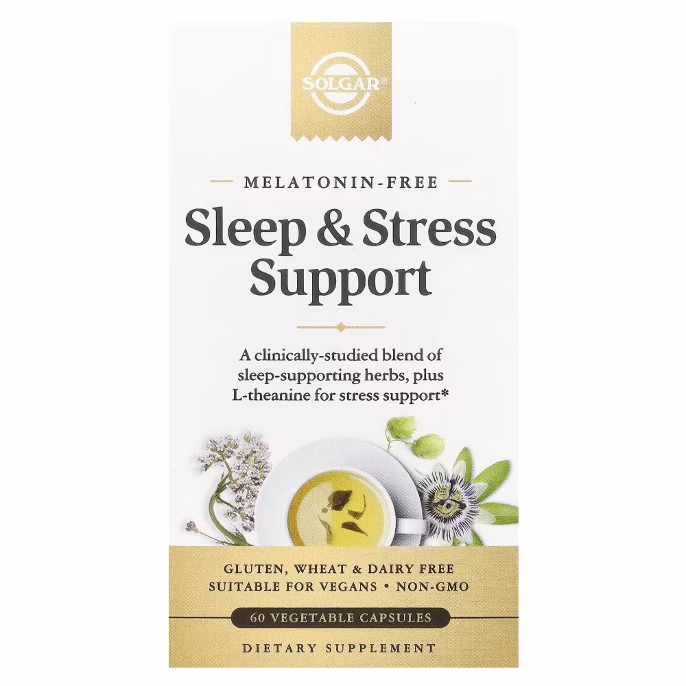 Solgar Sleep-Stress Support Veg Capsules – 60 Caps