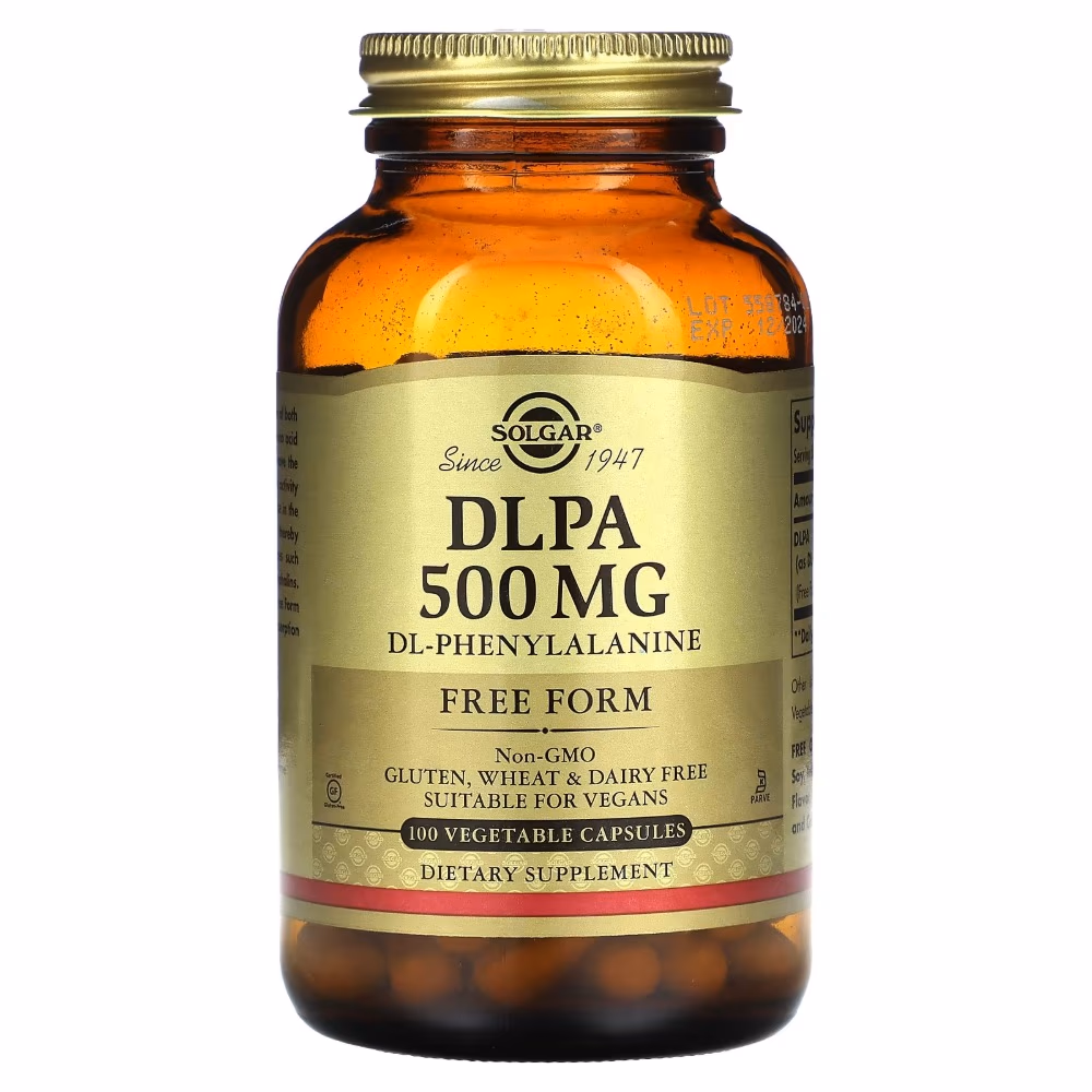 Solgar DLPA 500 mg – 100 Veg Caps 1