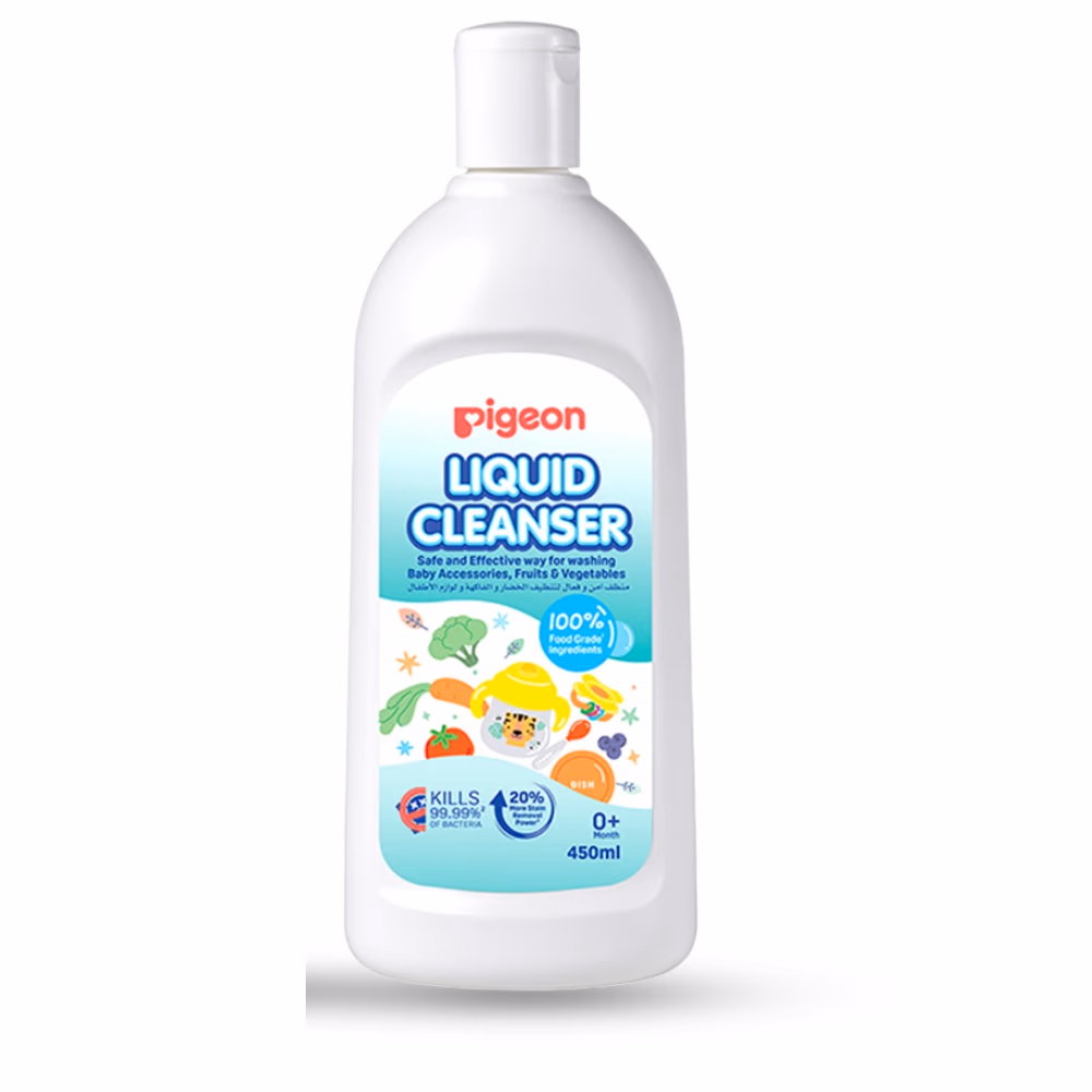 Pigeon Baby Natural Vegetable Liquid Cleanser 450ml 1