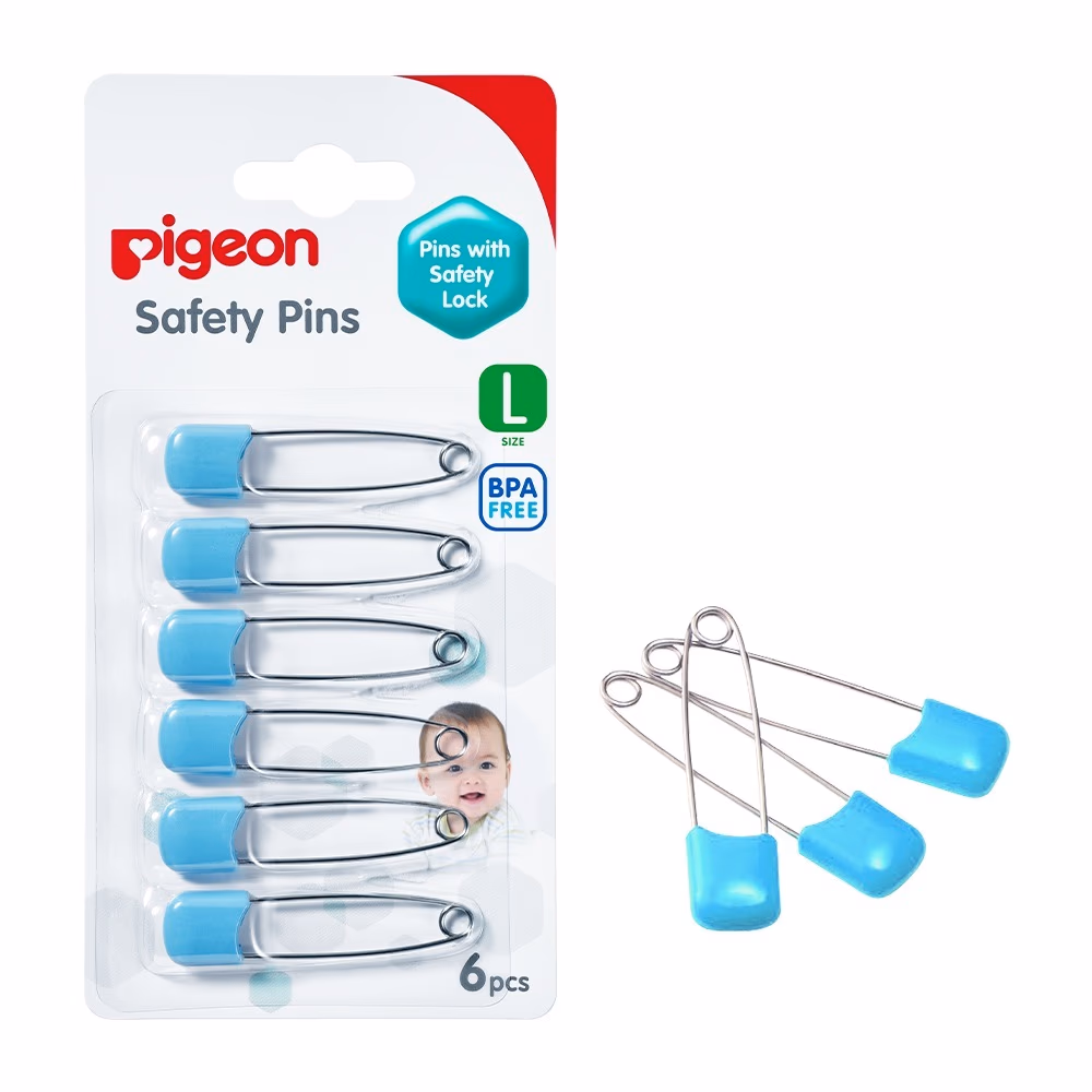 Pigeon Baby Safety Pin Large 6s 881 1