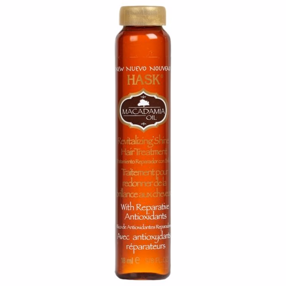 HASK Macadamia Revitalizing Hair Oil (18ml) 1