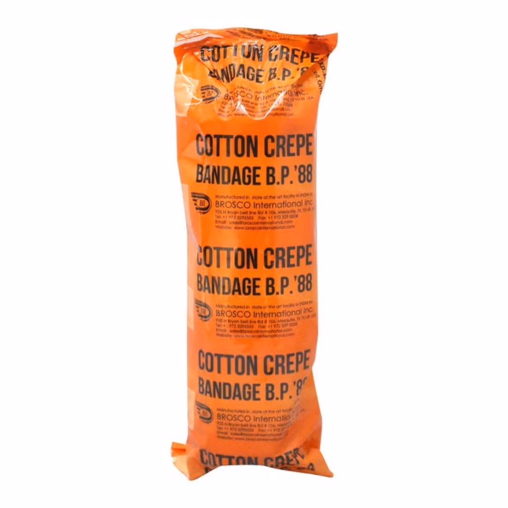 Bromed Crepe Bandage Cotton 6 Inches 1
