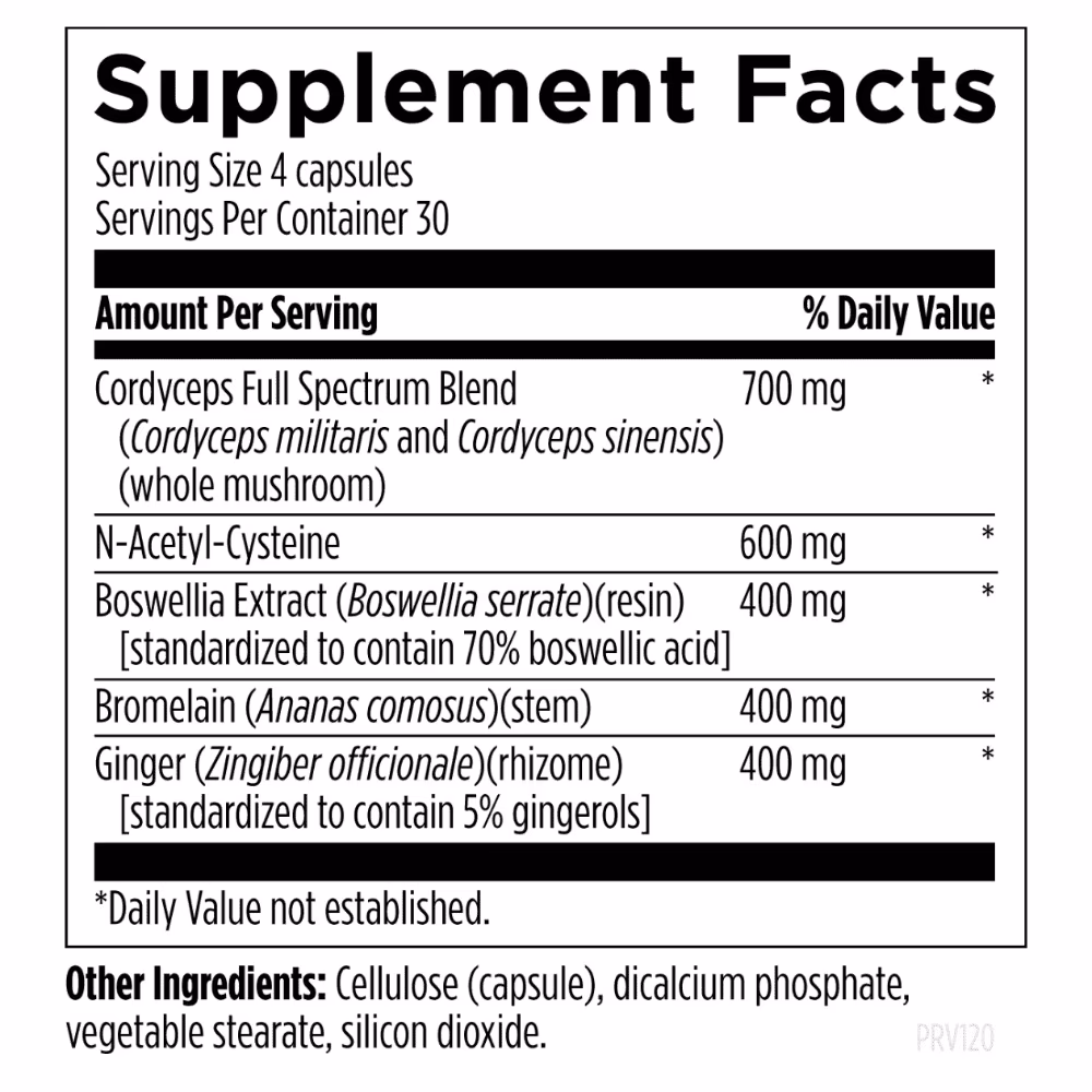 Designs for Health Pulmonary Revive – 120 Vegetarian Capsules 2