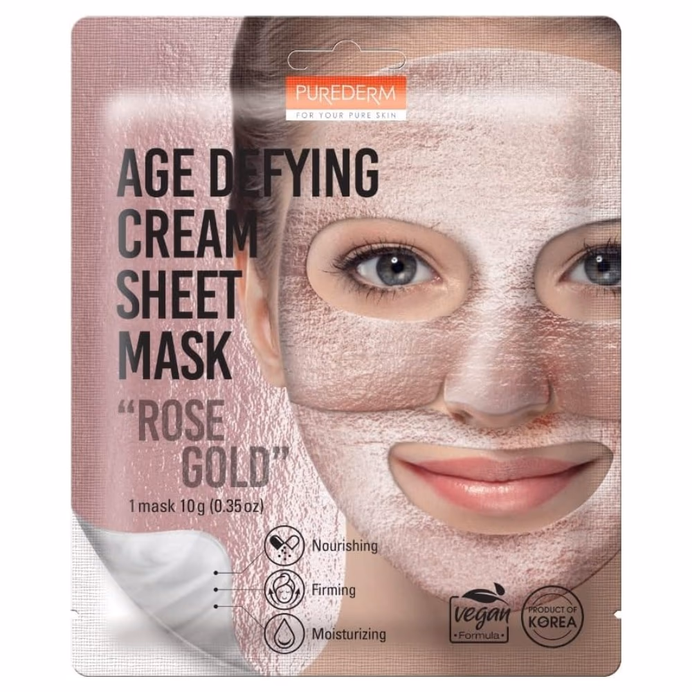Purederm Age Defying Cream Sheet Mask 10g ADS-835 1