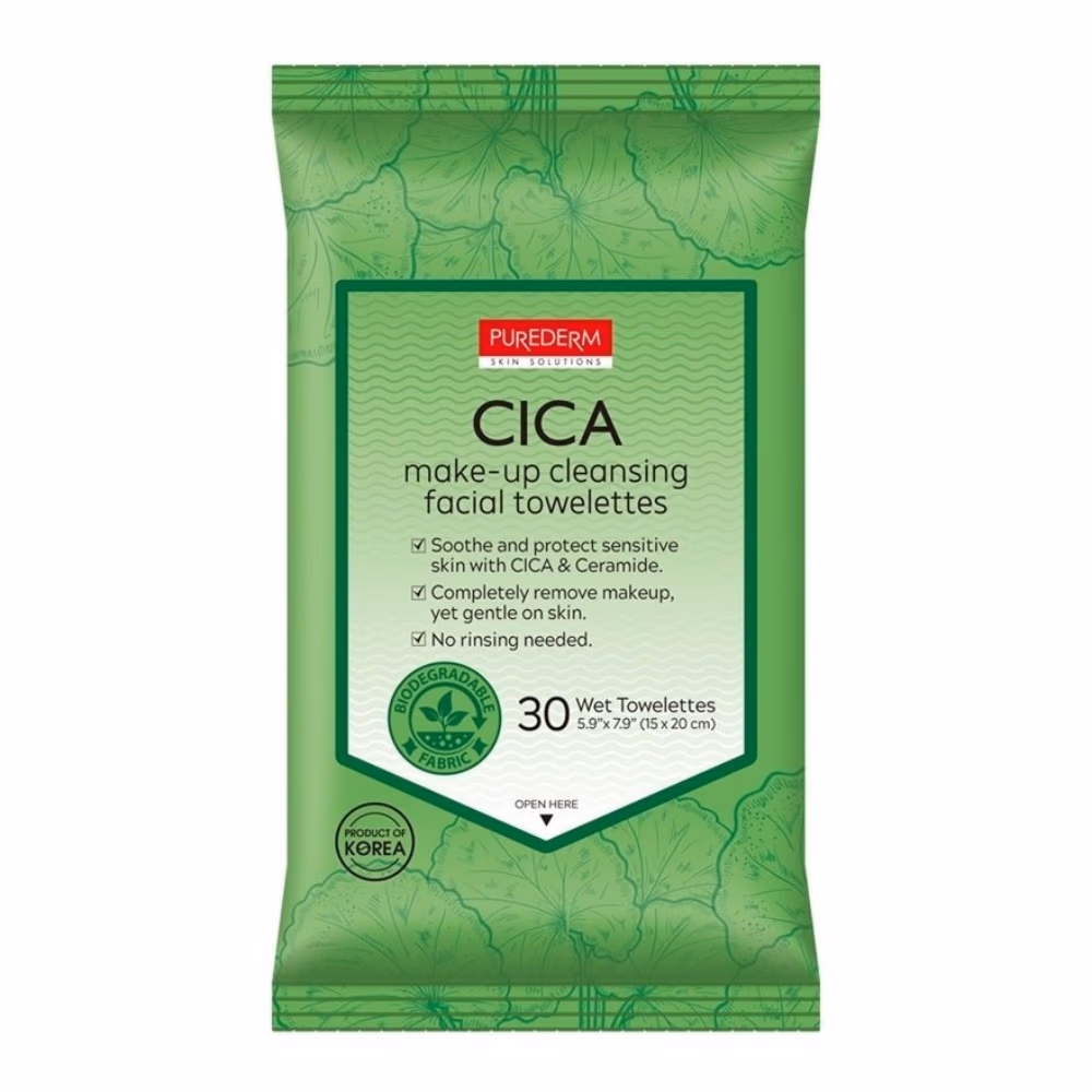 Purederm Cica Makeup Remover Towels 30s ADS-642 1
