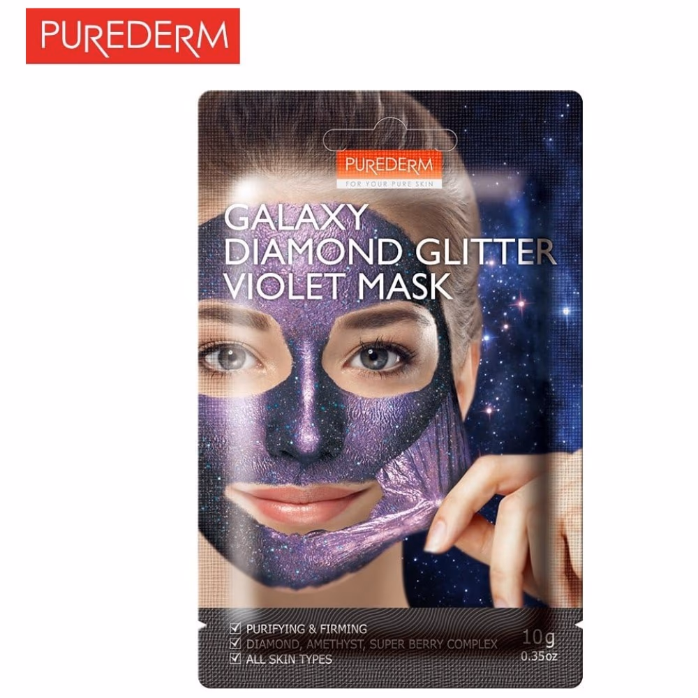 Purederm Galaxy Diamond Glitter Mask 2s ADS-476