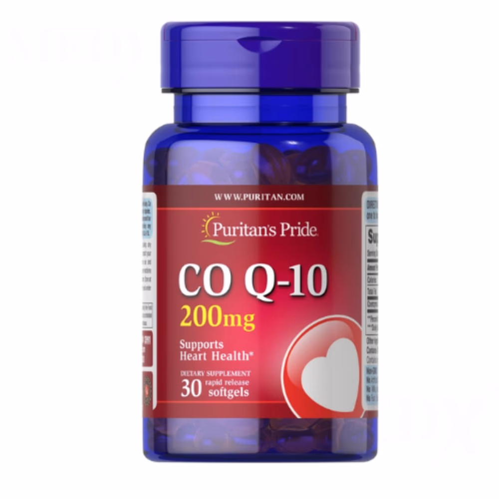 Puritans Pride CoQ10 200 mg – 30 Softgels