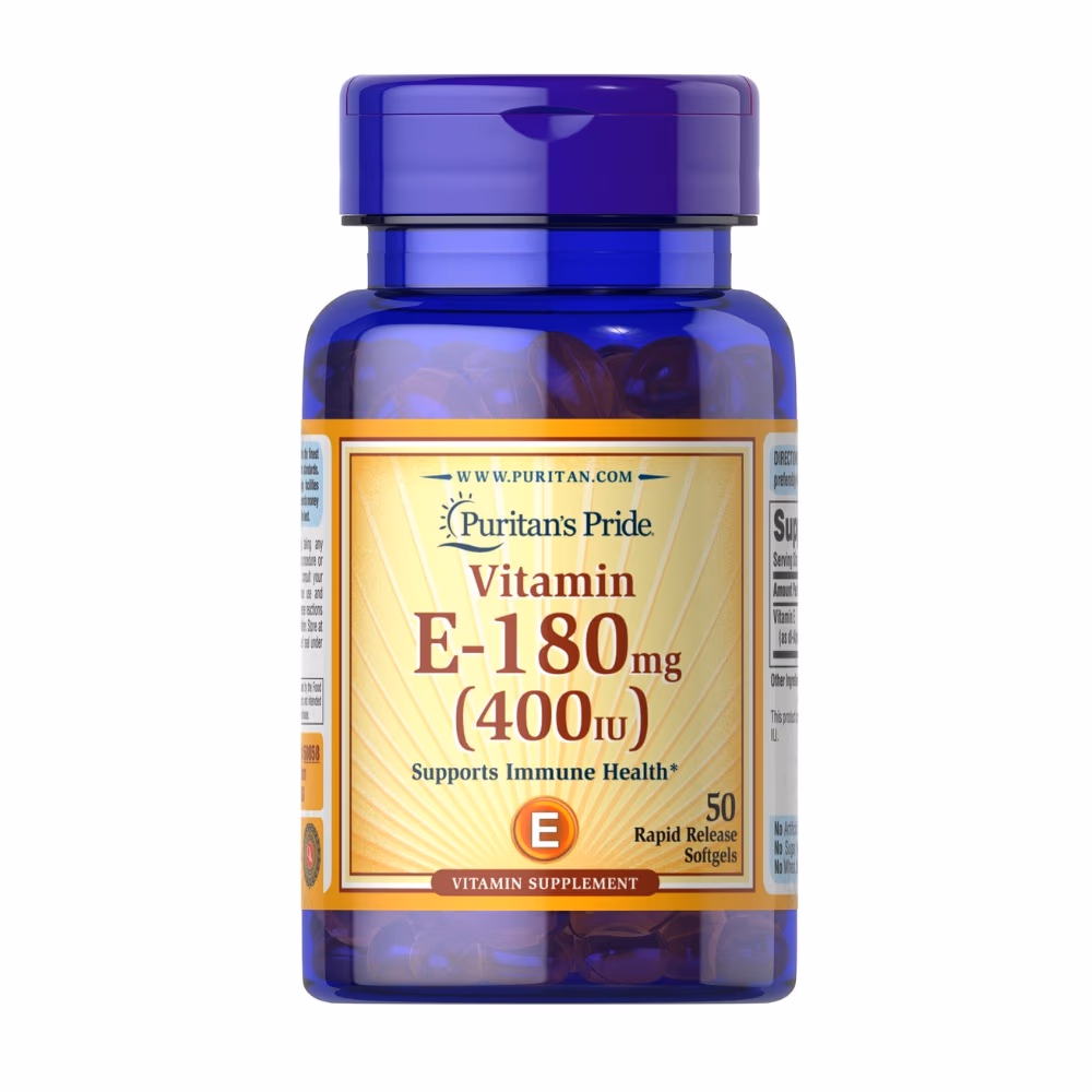 Puritan's Pride Vitamin E 400IU 50 Softgels 1