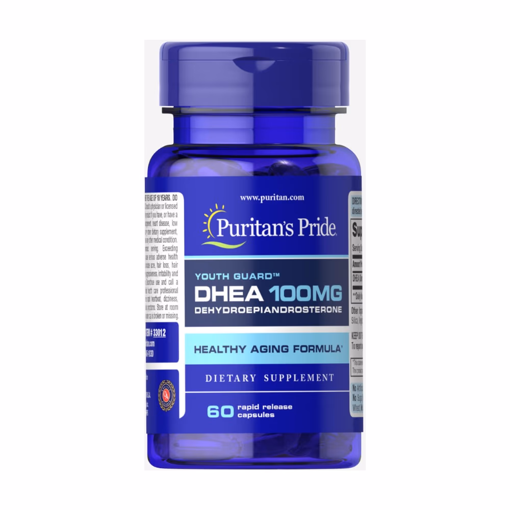 Puritans Pride DHEA 100mg Cap 60 Tabs