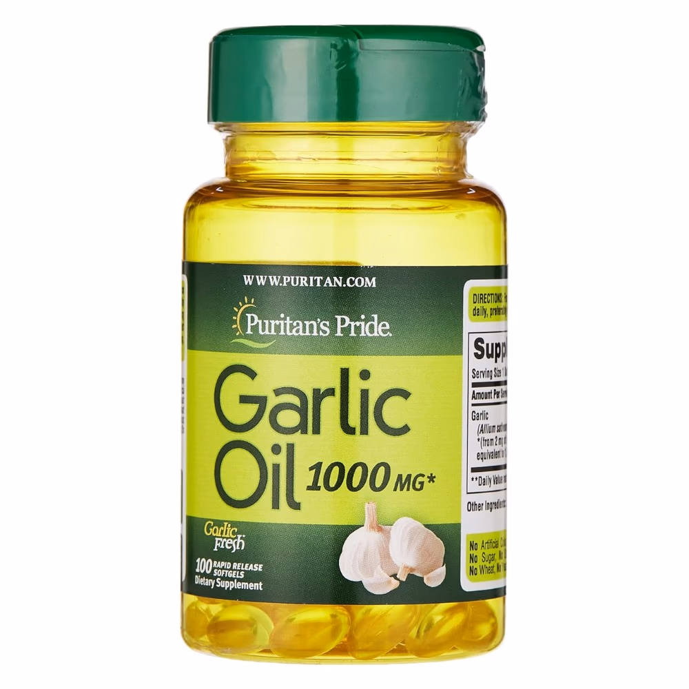 Puritans Pride 1000mg Garlic Oil 100s