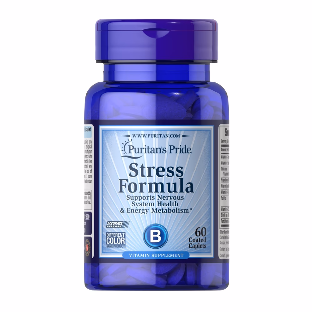 Puritans Pride Stress Formula 60 Tablets 1
