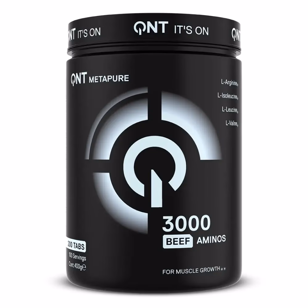 QNT Metapure 3000 Beef Amino - 200 Tablets