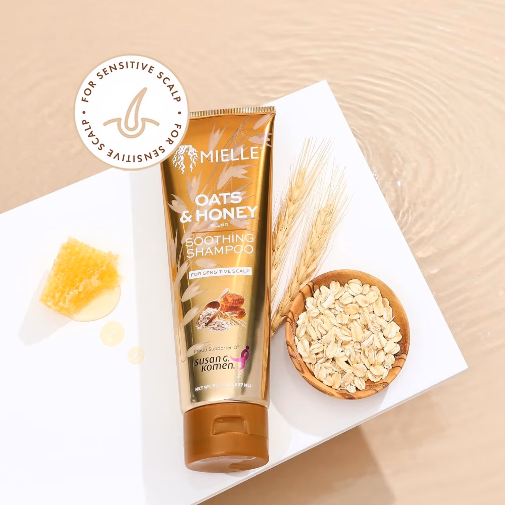 Mielle Oats And Honey Soothing Shampoo 237ml 4