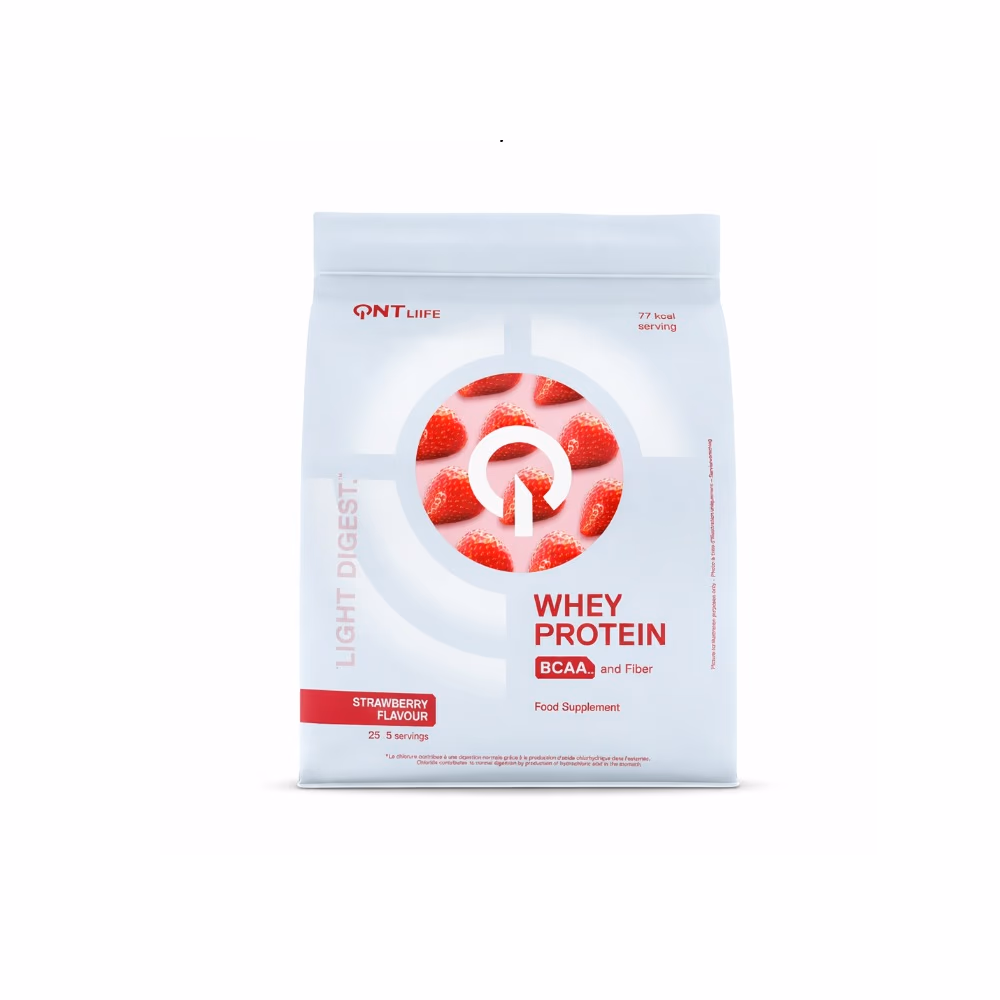 QNT Liife Whey Protein Strawberry Flavor 500g 1