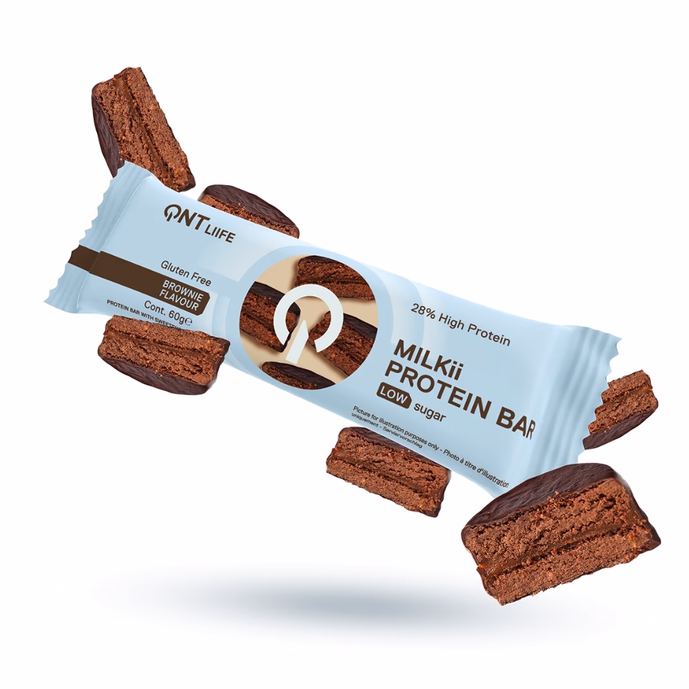QNT Milki Protein Bar 60GM Brownie