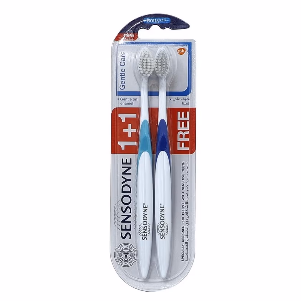 Sensodyne Toothbrush Gentle Care Soft 1 + 1