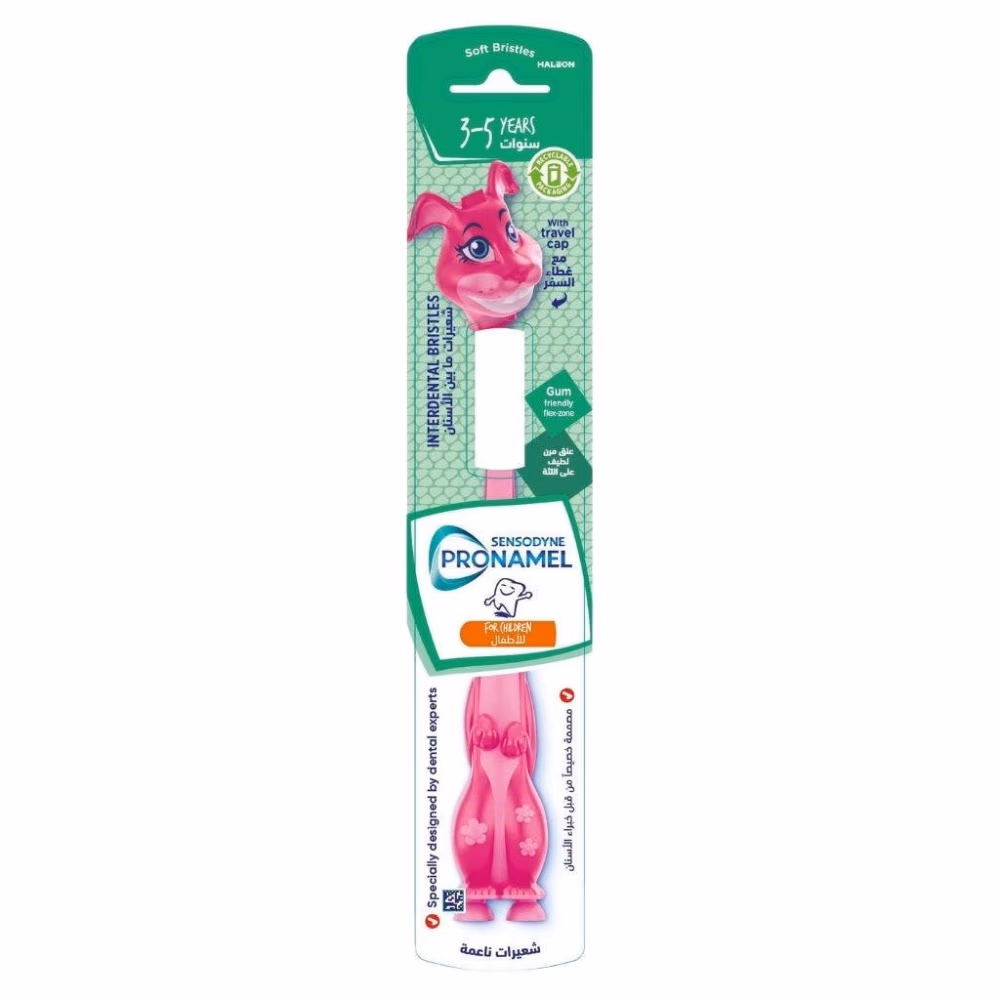 Sensodyne Pronamel Toothbrush for Children 3-5 Years - Bunny/Croco 1