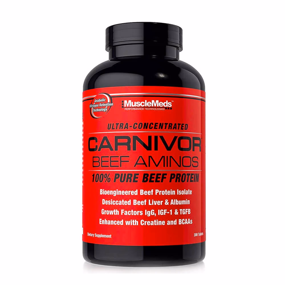 MuscleMeds Carnivor Beef Aminos 300 Tablets 1
