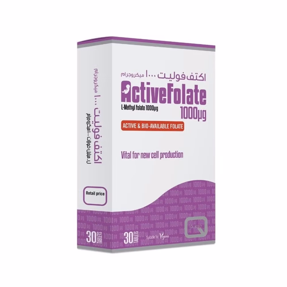 Quest Activefolate 1000mcg 30 Tabs