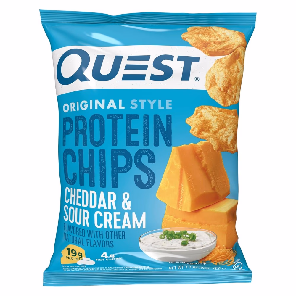 Quest Protein Chips Cheddar Sour Cream 32g 1