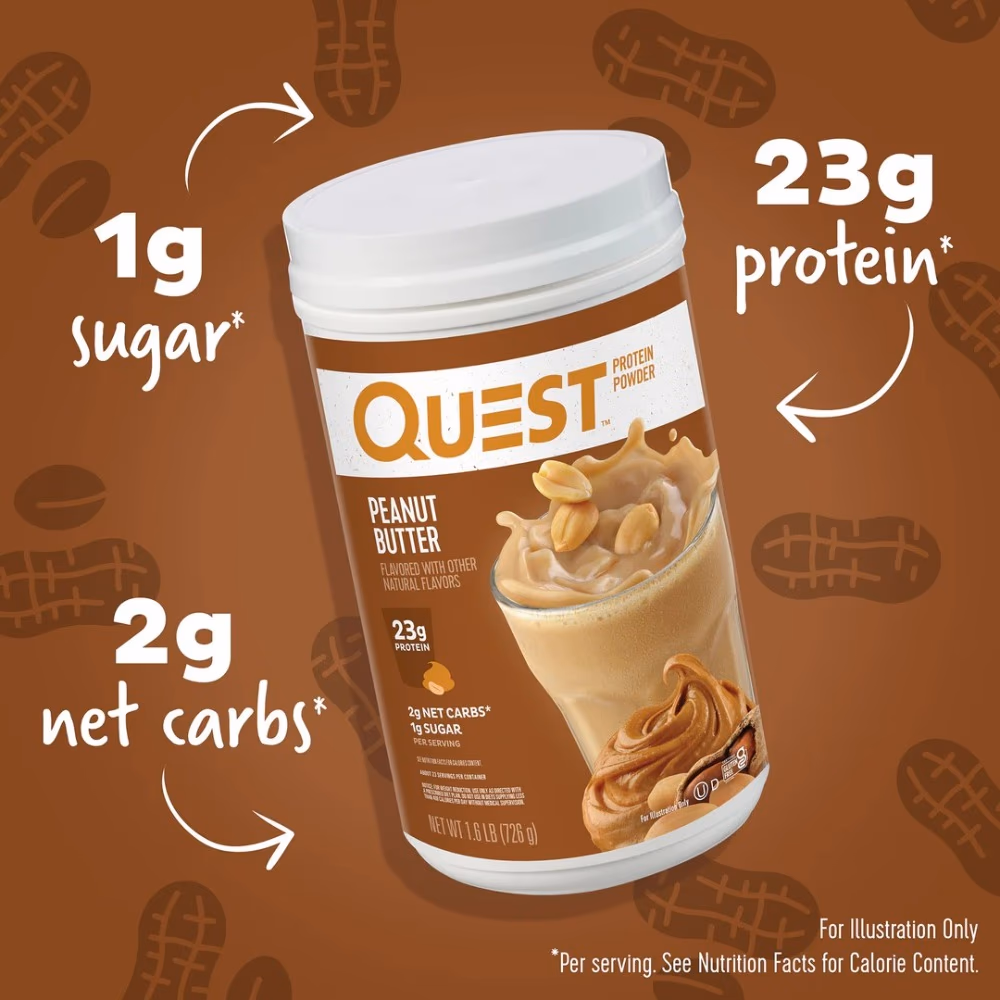 Quest Protein Powder Peanut Butter 726g 2