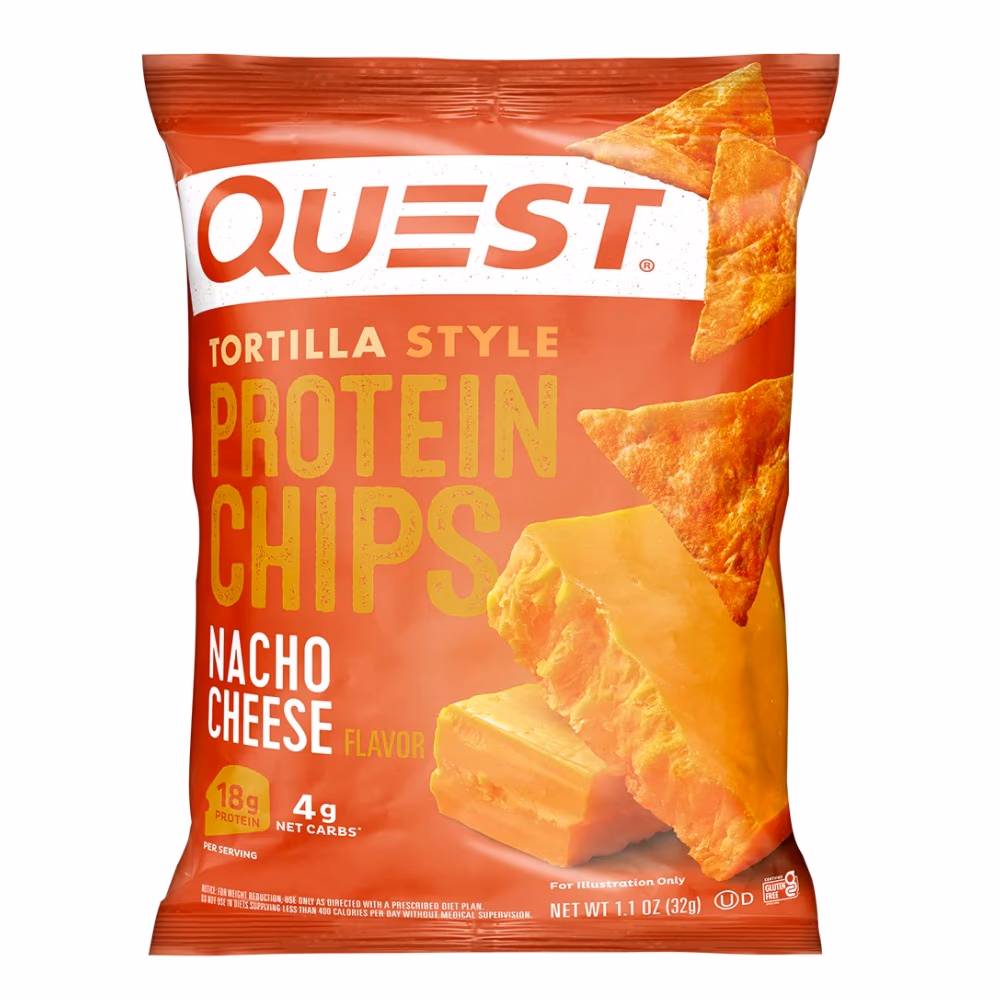 Quest Tortilla Protein Chips Nacho Cheese 32g