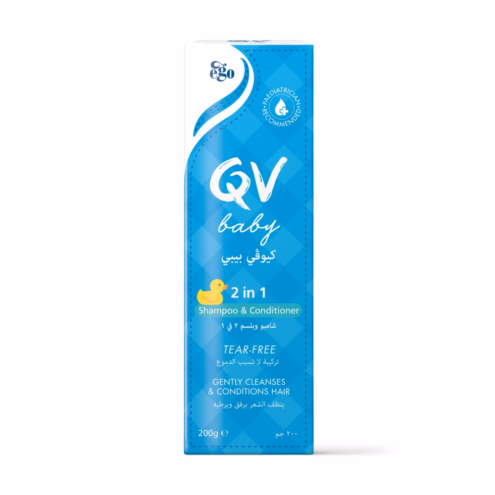 QV Baby 2 in 1 Shampoo & Conditioner 200ml 1