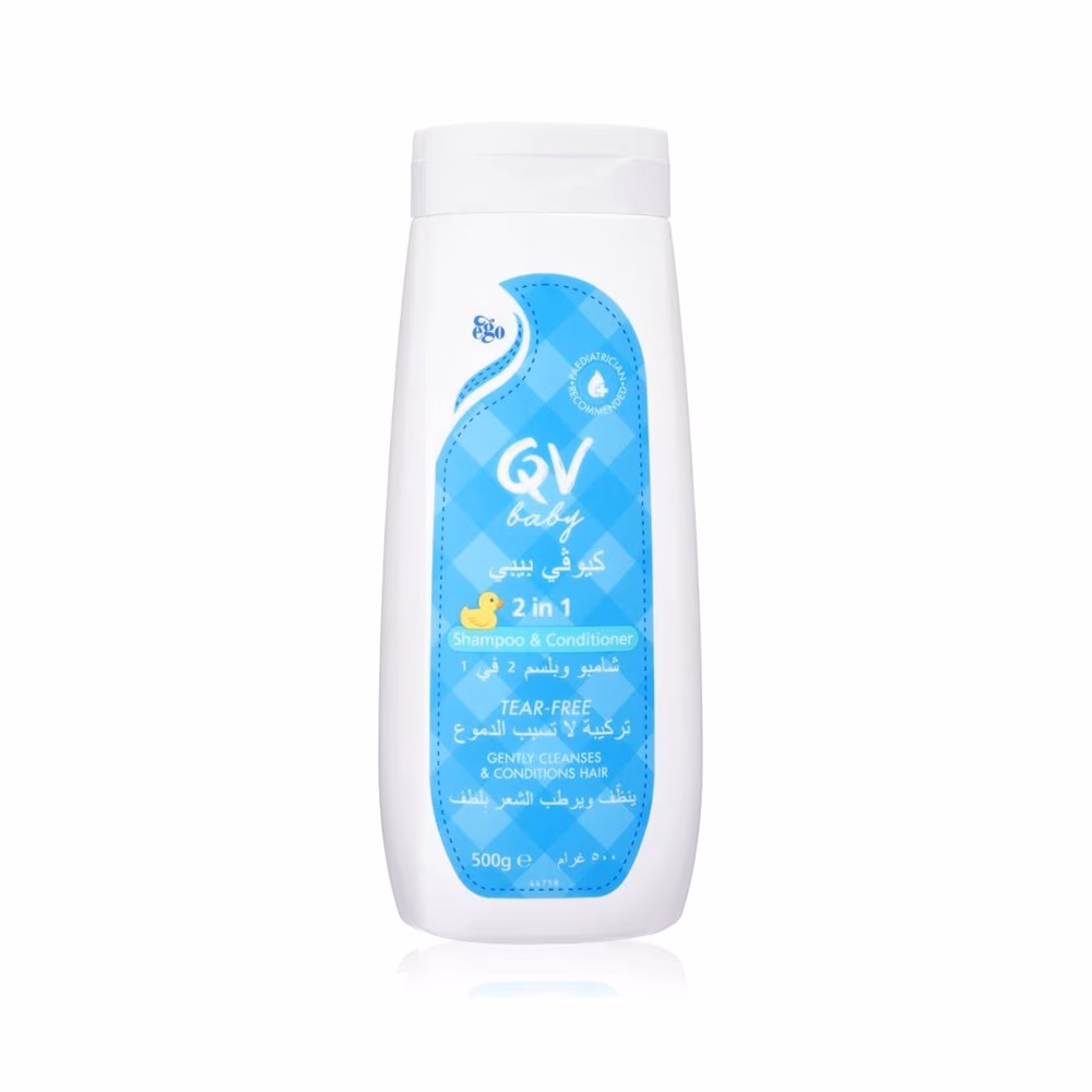 QV Baby 2 in 1 Shampoo & Conditioner 500ml