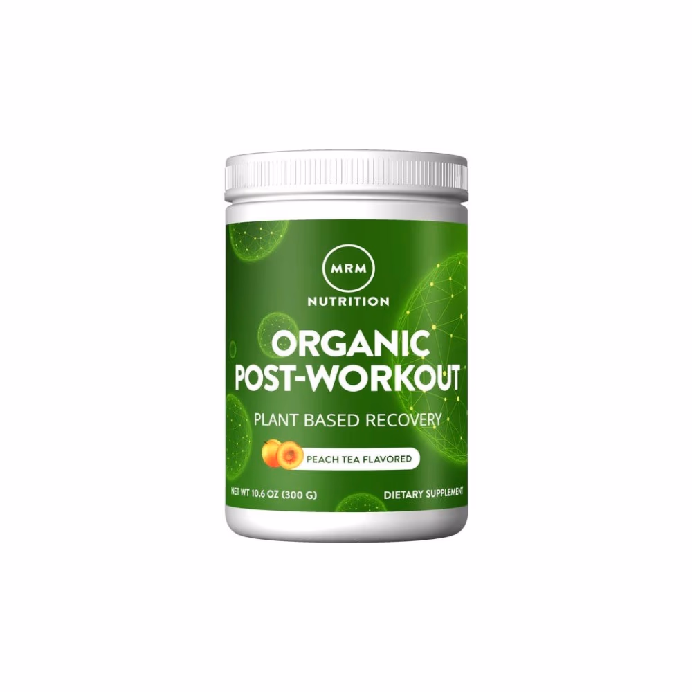MRM Organic Post-Workout Peach Tea 300g 1