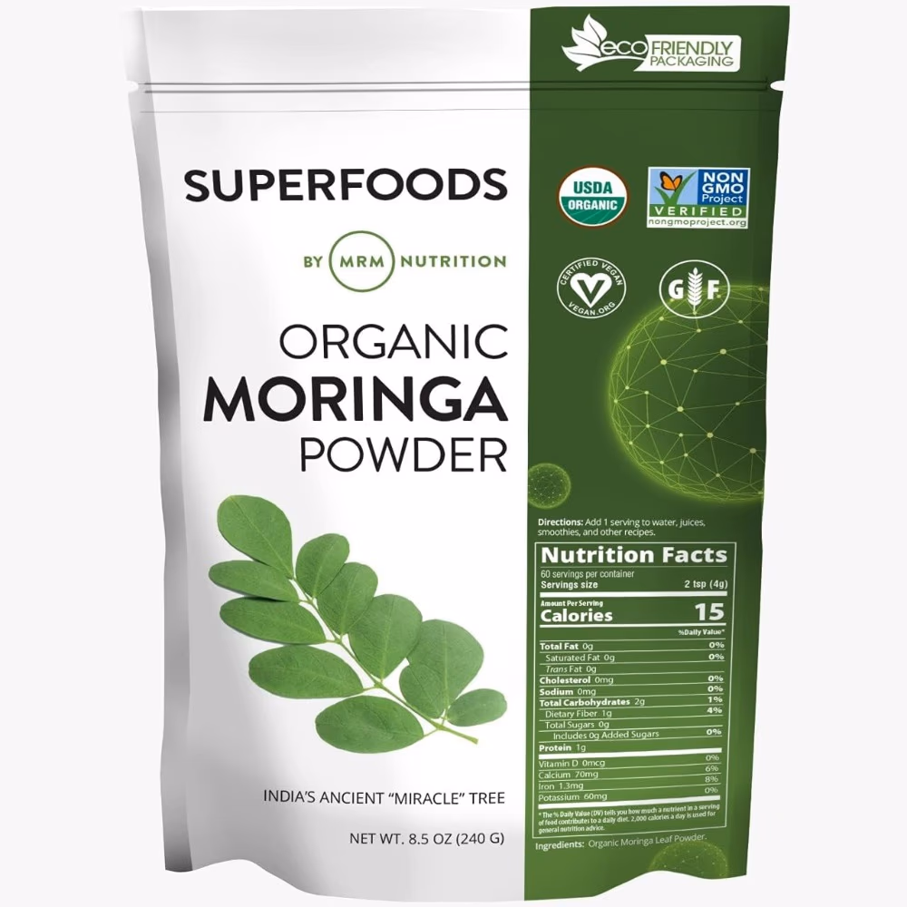 MRM Organic Moringa Powder 240g