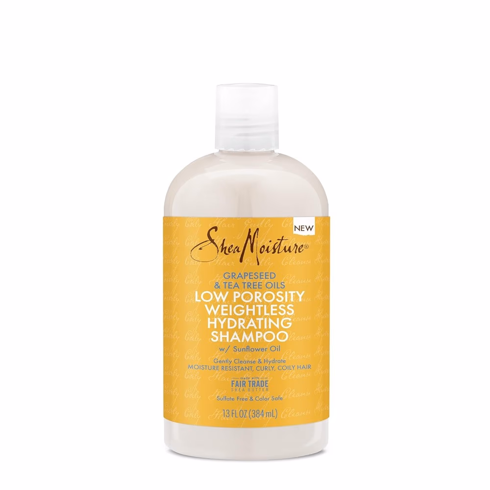 Shea Moisture Grapeseed Low Poro Hydration Shampoo 384ml 1