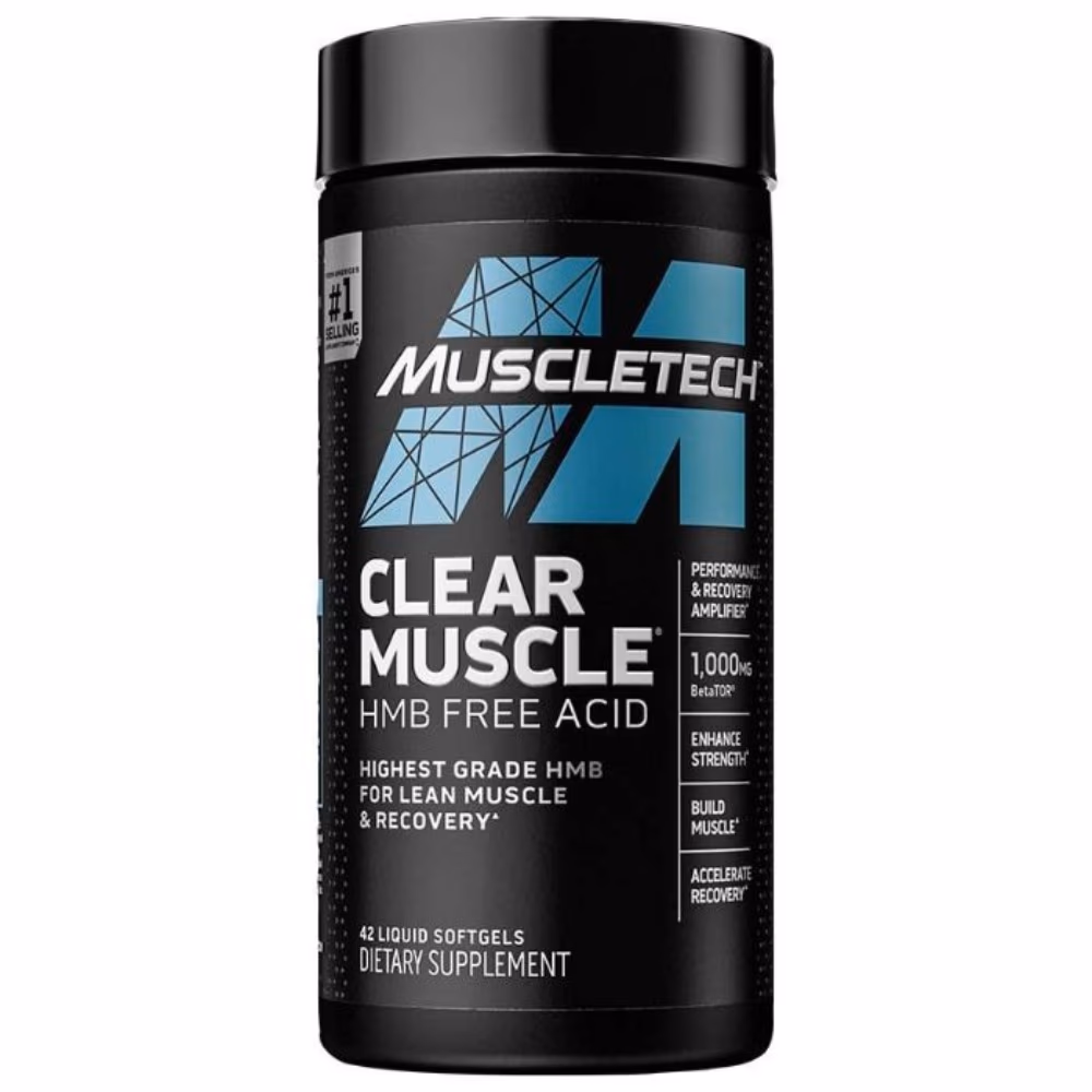 MuscleTech Clear Muscle HMB Free Acid Liquid Softgels 42s 1
