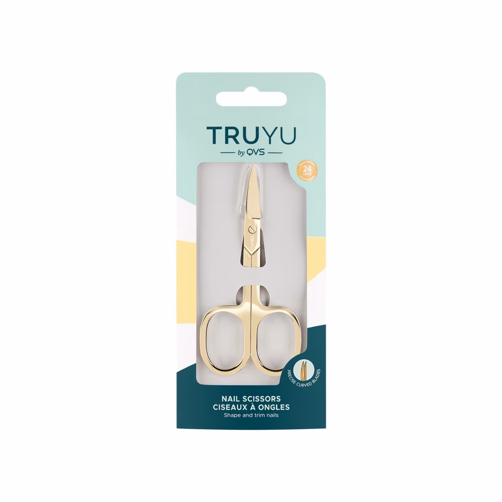 QVS Curved Nail Scissors