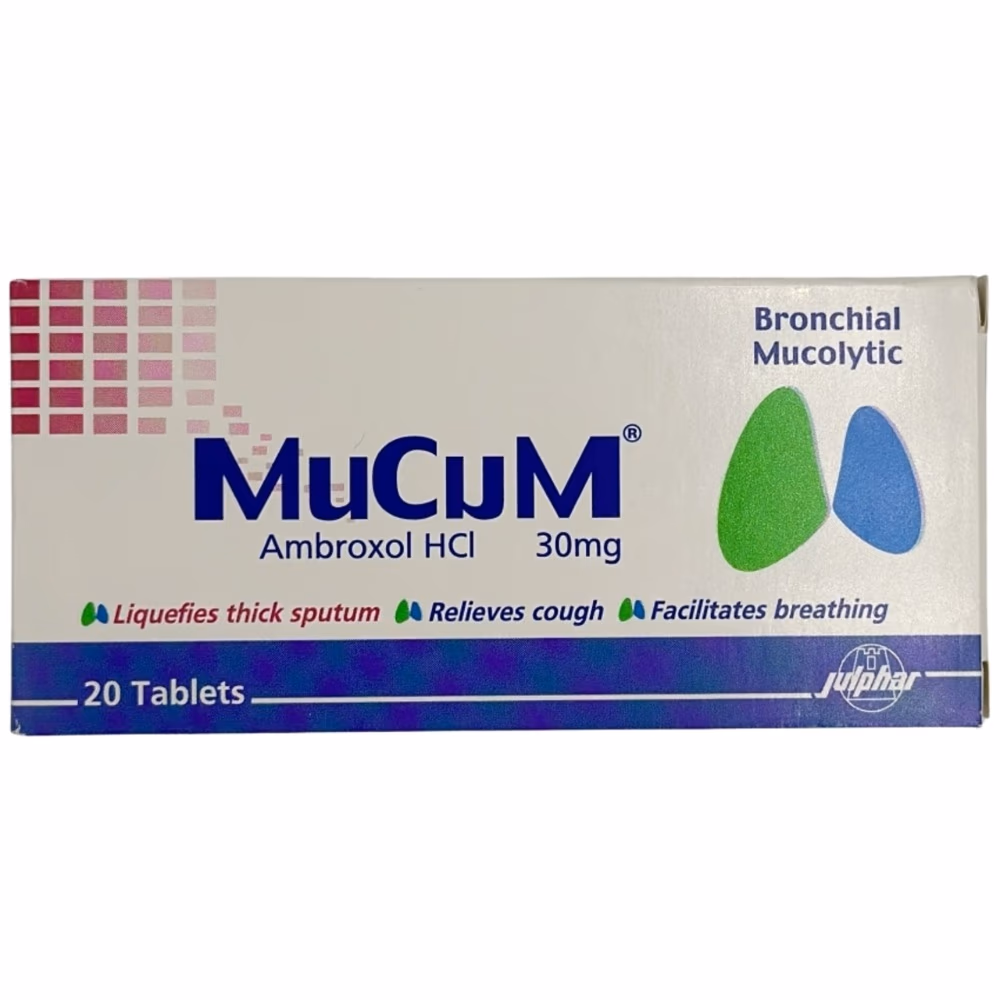 Mucum 30mg 20 tablets 1