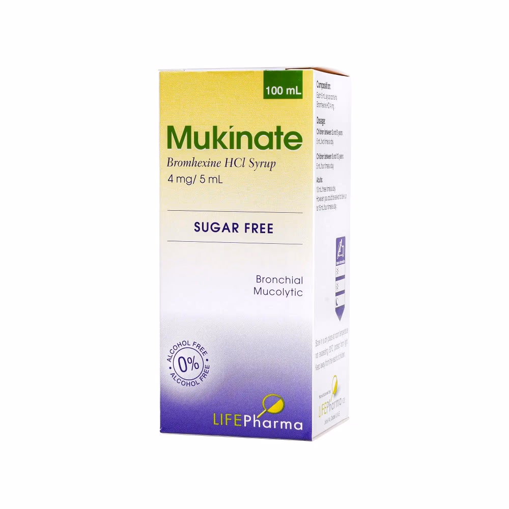 MUKINATE 4MG/5ML SYRUP 100ML 1