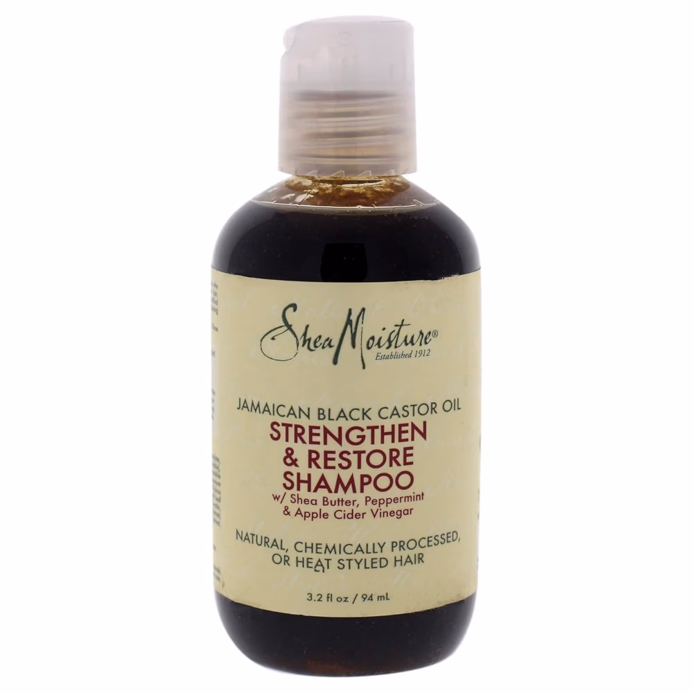 Shea Moisture Jamaican Black Castor Oil Strengthen & Restore Shampoo 95ml 1