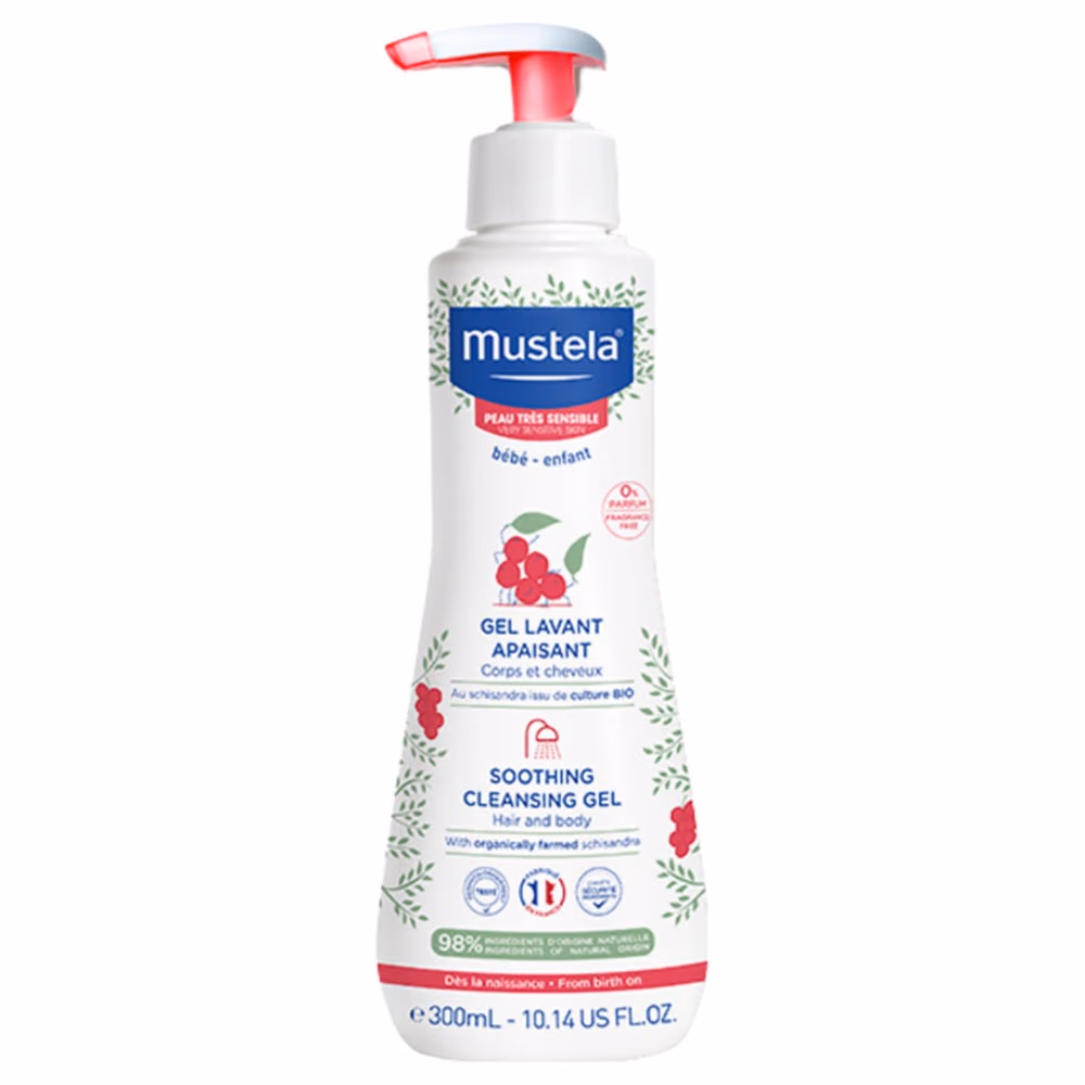 Mustela Soothing Cleansing Gel 300ml 1