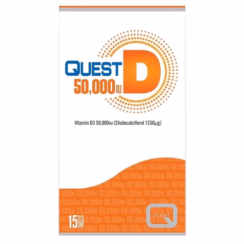 Quest Vitamin D 50000IU 15 Tablets 1
