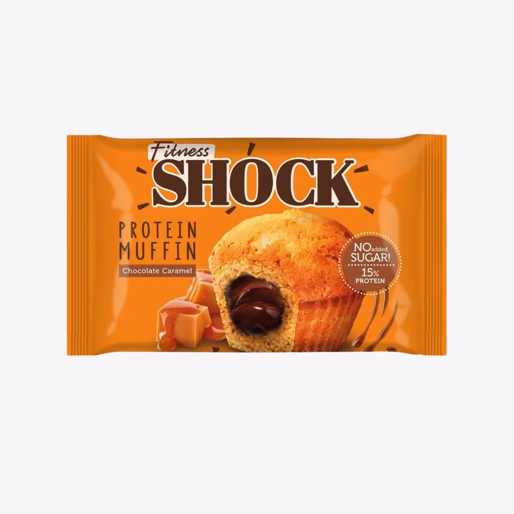 Shock Protein Muffin Choco Caramel 50GM