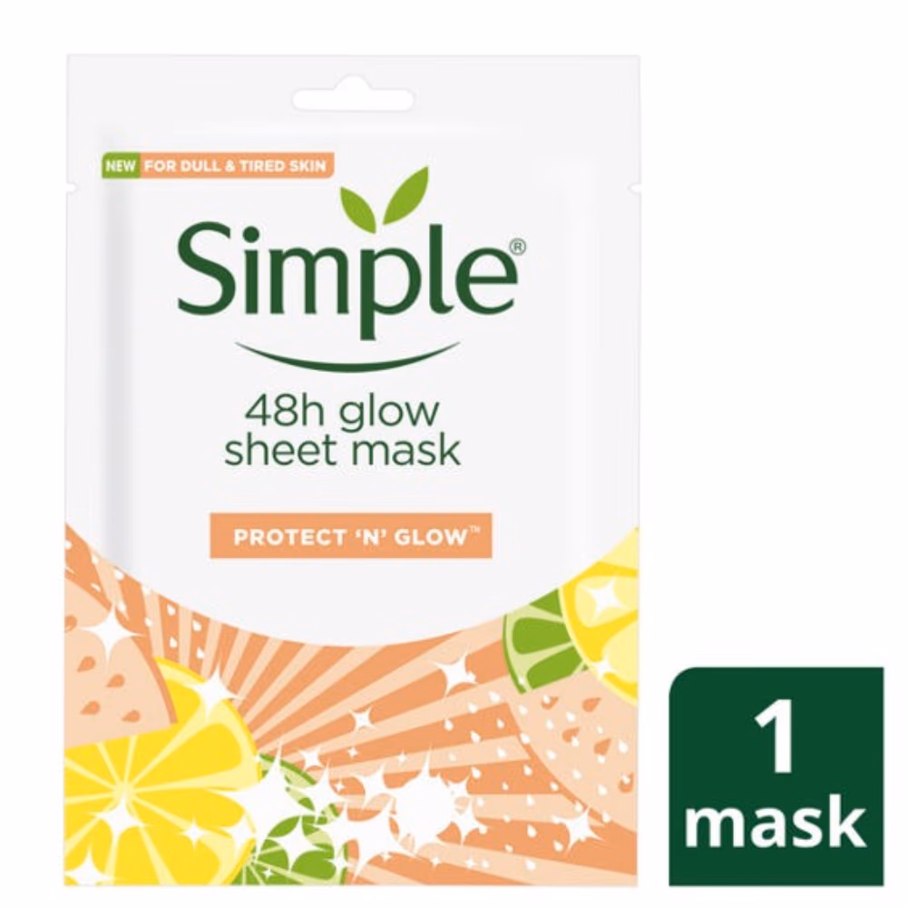 Simple 48H Glow Sheet Mask 25ML