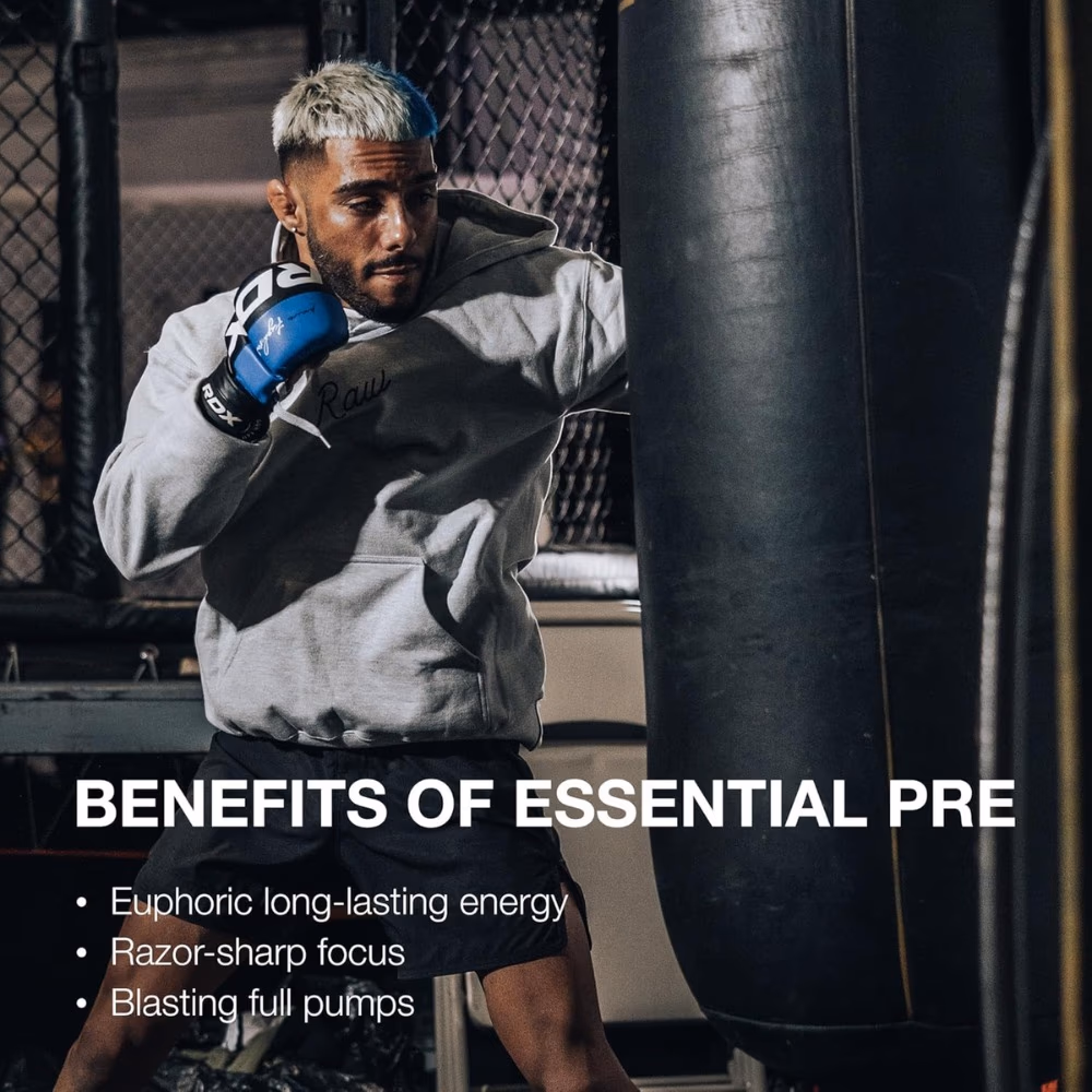 Raw Bum Essential Pre-Workout Orange 399g  3