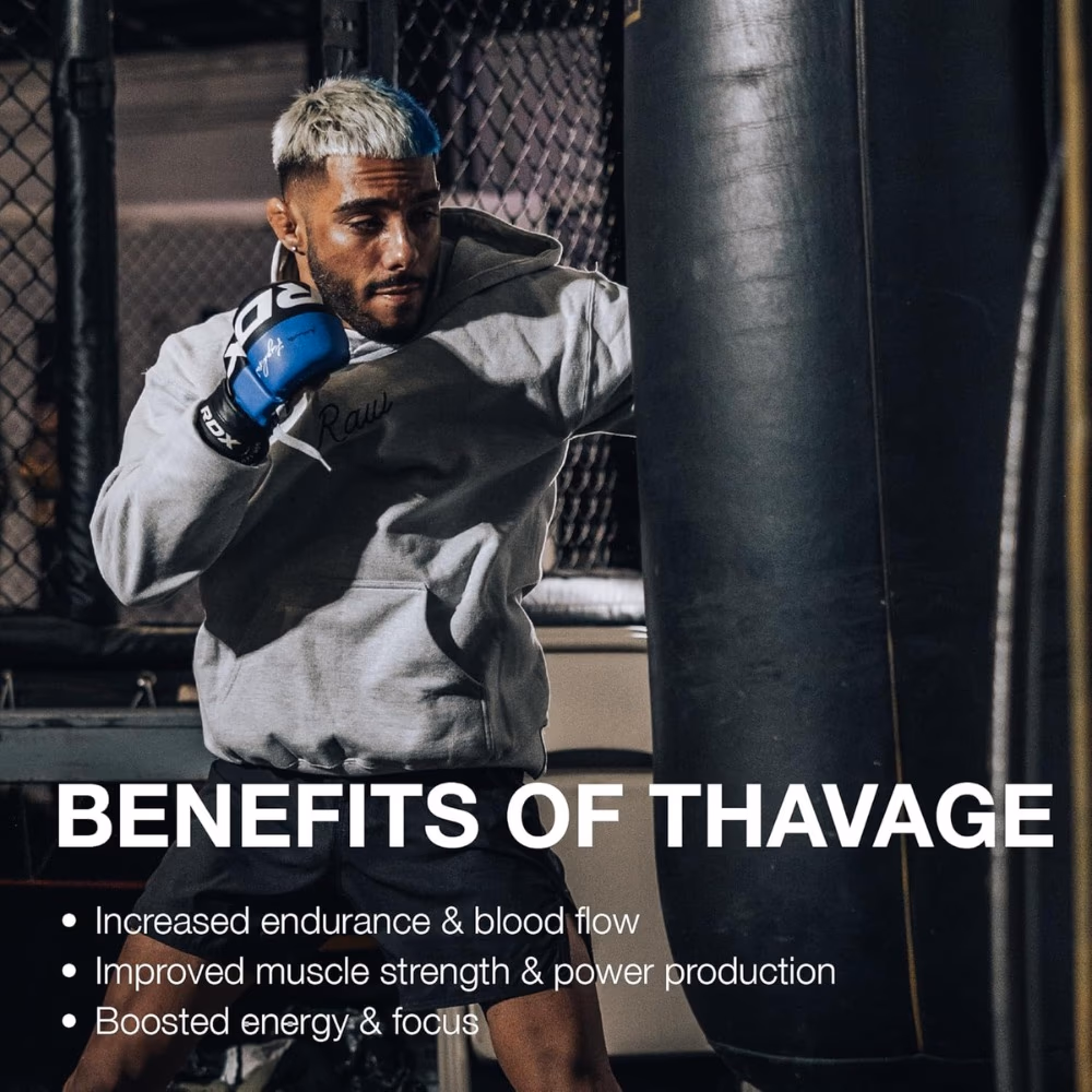 Raw Bum Thavage Pre-Workout Sour Watermelon 510g 4